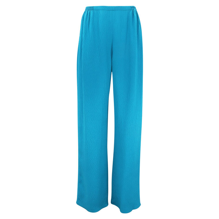 Satin Wide-Leg Pant image number null