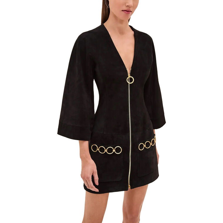 Anesa Flared Sleeve Mini Dress image number null