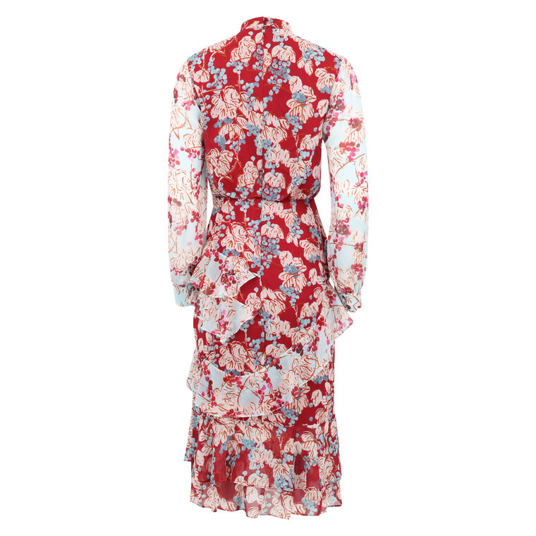 Isa Ruffle Dress image number null