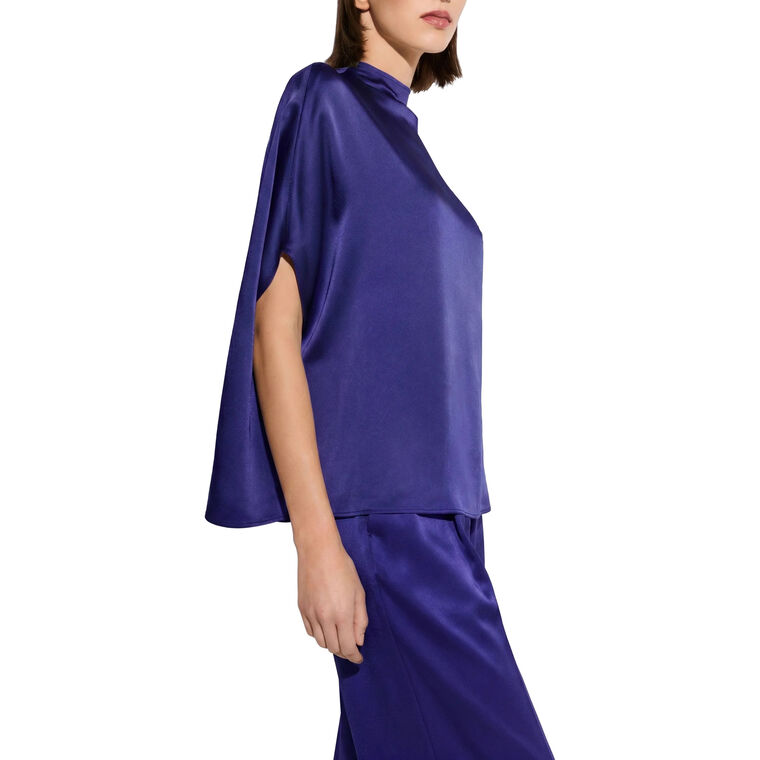 Satin Cape Tee image number null