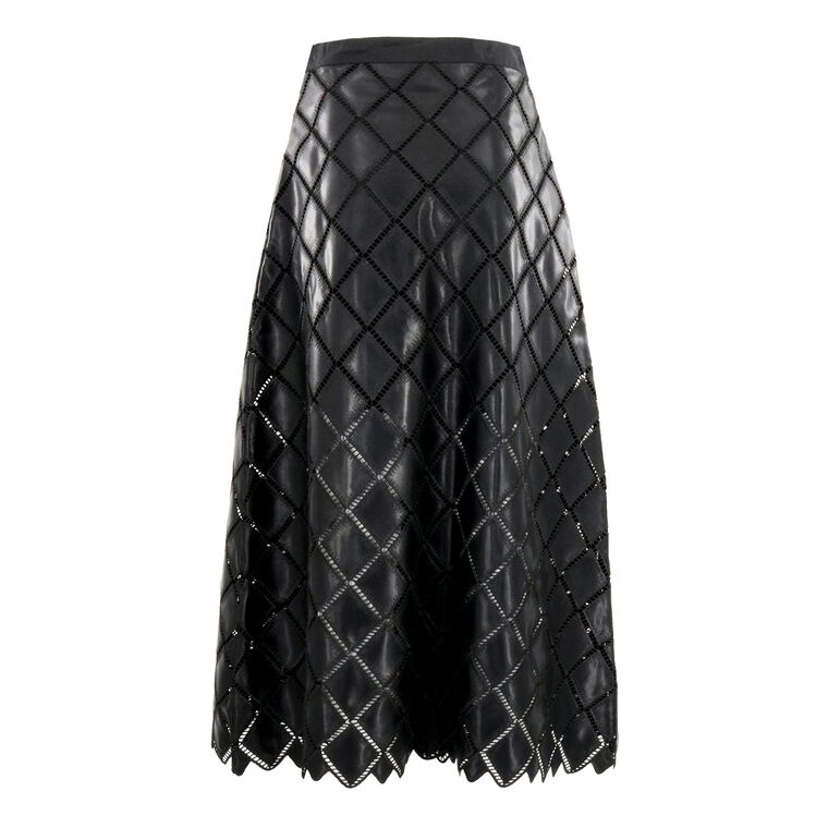 Lozenge Midi Skirt image number null