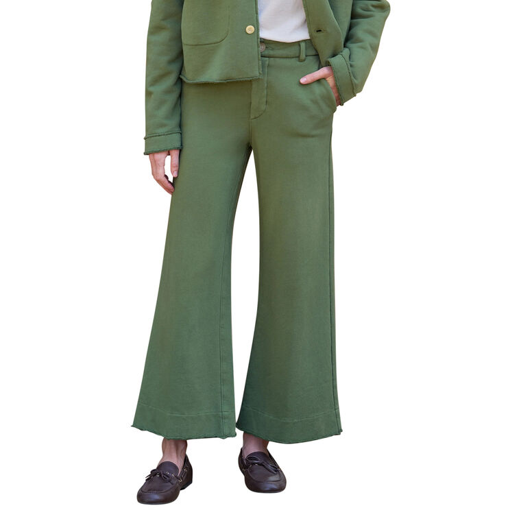 Riley Wide Trouser Sweatpant image number null