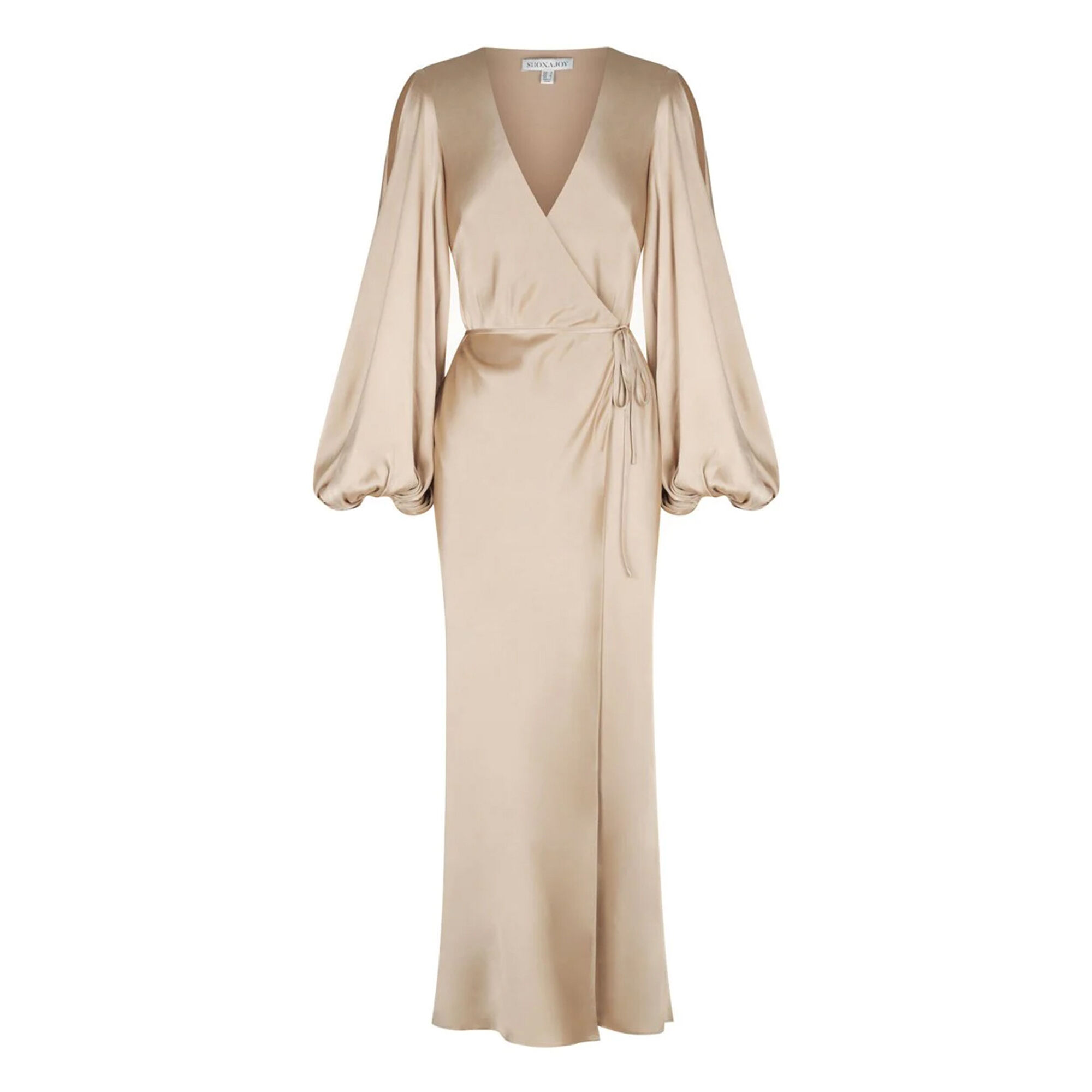 Shona joy wrap midi dress new arrivals