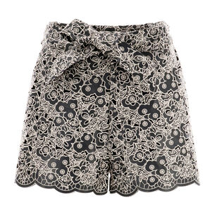 Peri High Rise Embroidery Short