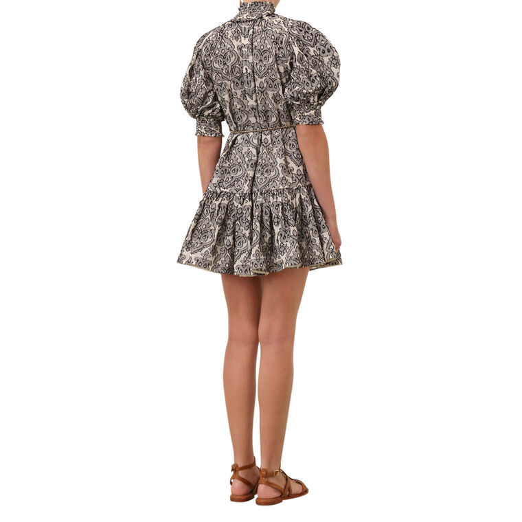 Wylie Lantern Mini Dress image number null