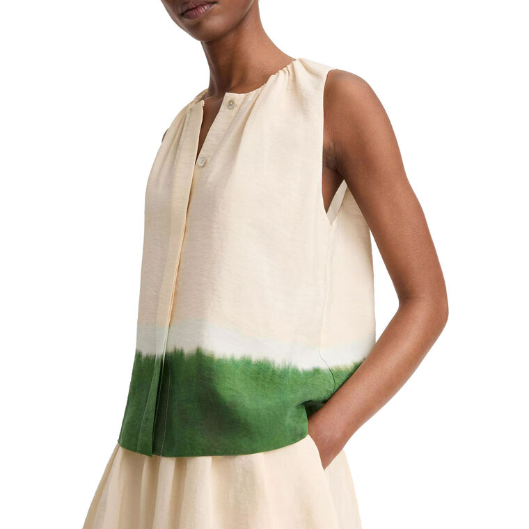 Dip Dye Sleeveless A-Line Top image number null