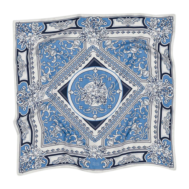Mosaic Silk Scarf image number null