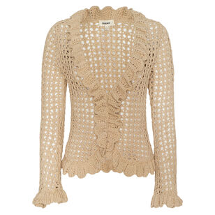 Solaris Long Sleeve Open Stitch Cardigan