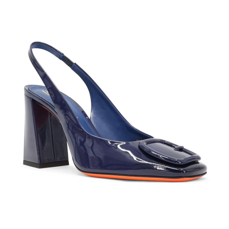 Peaches Covered Slingback Heel image number null