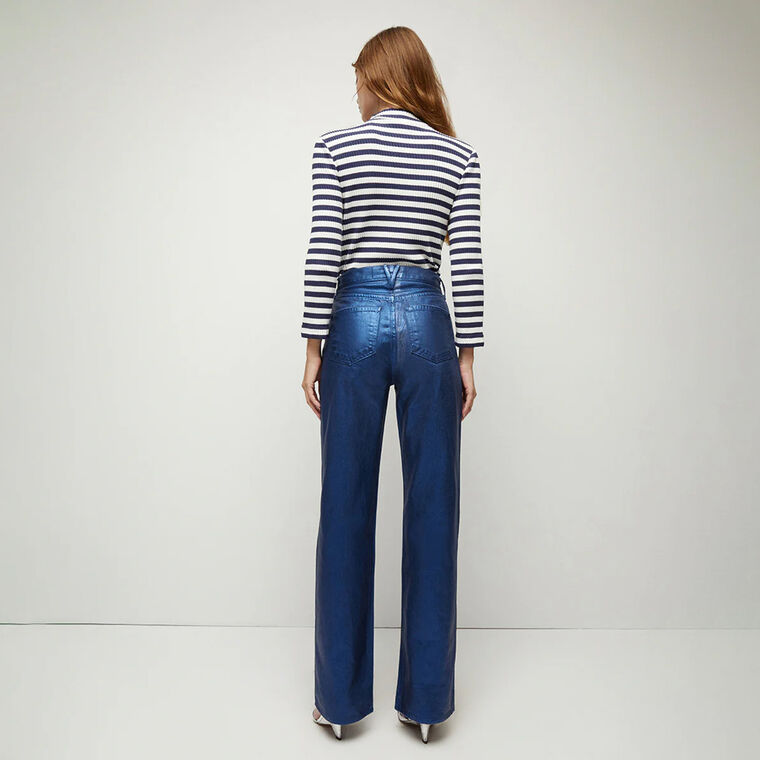Dylan High Rise Coated Jean image number null