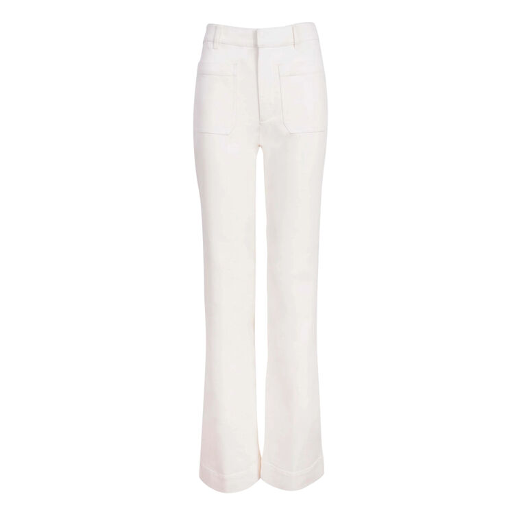 Nicole Wide Leg Denim Pant image number null