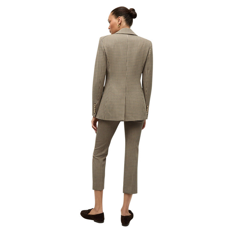 Livvy Houndstooth Dickey Jacket image number null
