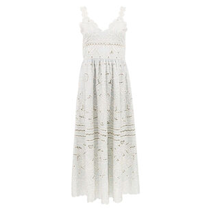 Blaire Eyelet Sleeveless Dress