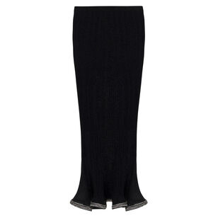 Brighton Metallic Plisse Midi Skirt