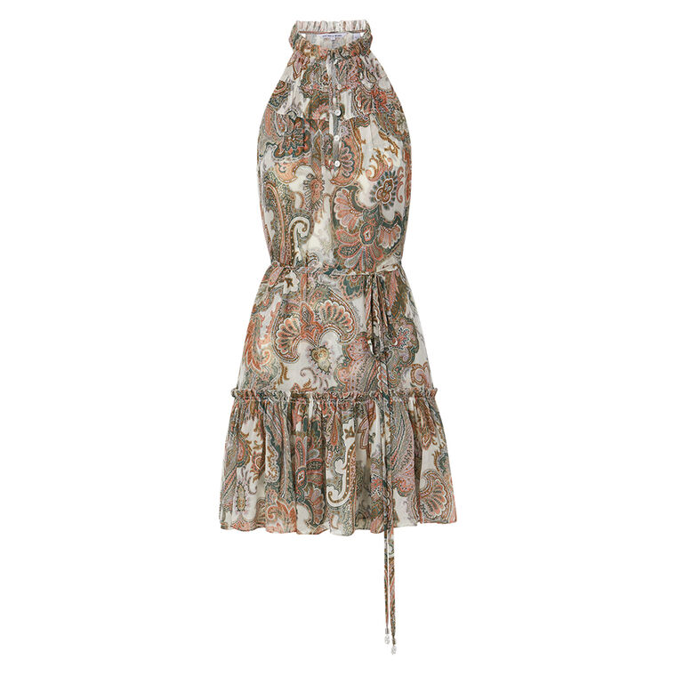 Dria Silk-Georgette Dress image number null
