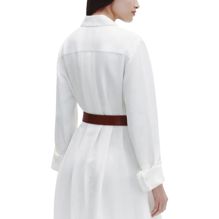 Jenny's Long Sleeve Button-Up Gown image number null