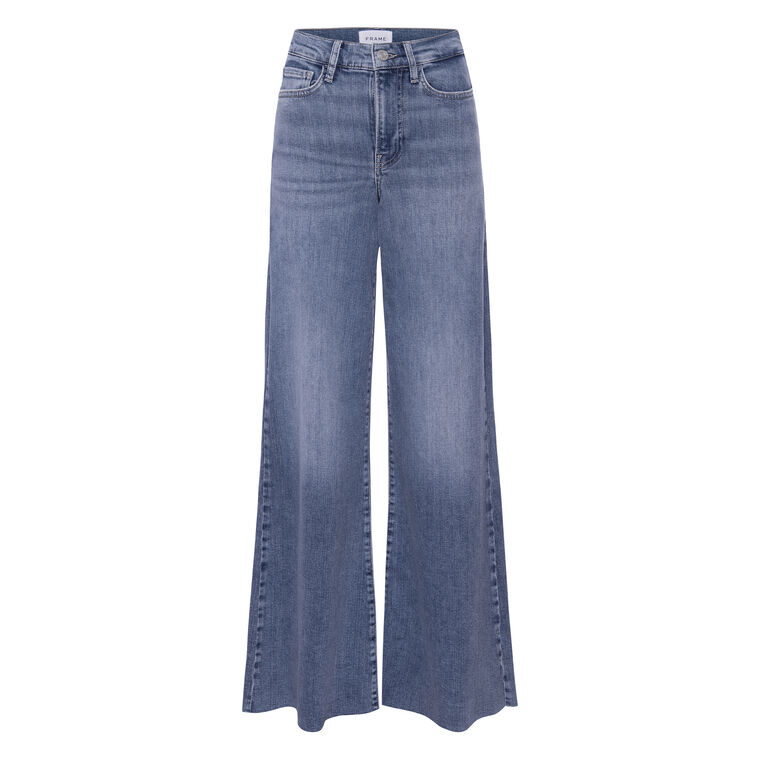 Le Palazzo Crop Raw Fray Jean image number null