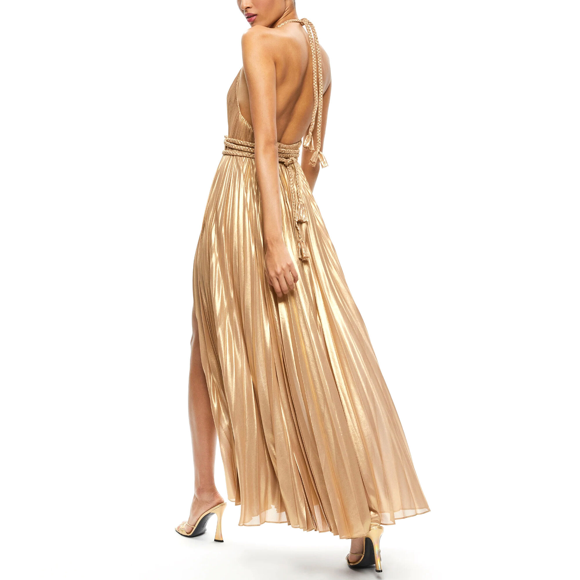 パーティードレス Pleated Maxi Dress Maje_MFPRO04121-0860_F_1.jpg