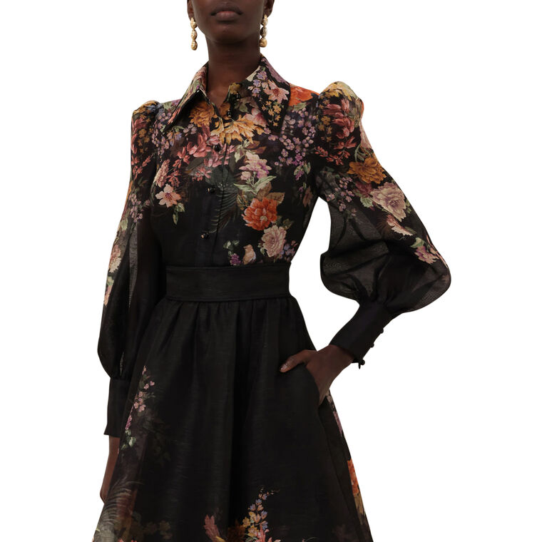 Pavilion Tie Neck Blouse image number null