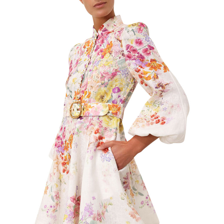Natura Buttoned Mini Dress image number null