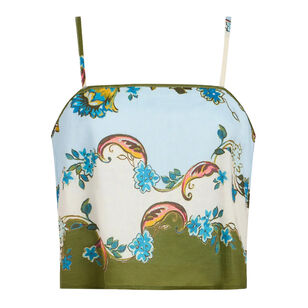 Kyra Sleeveless Cropped Top