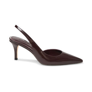 Aven Leather Slingback Heel