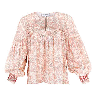 Naya Floral Balloon Sleeve Blouse