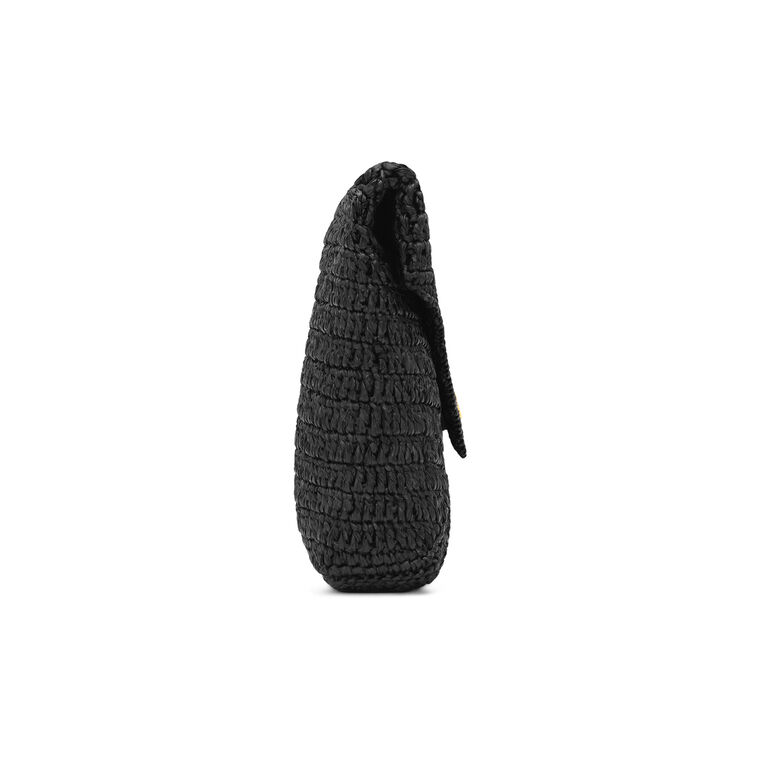 Cassandre Large Envelope Pouch In Raffia image number null