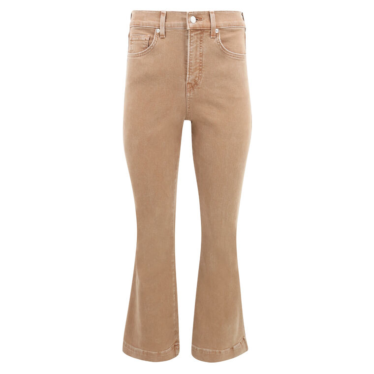 Carson High Rise Ankle Flare Jeans image number null