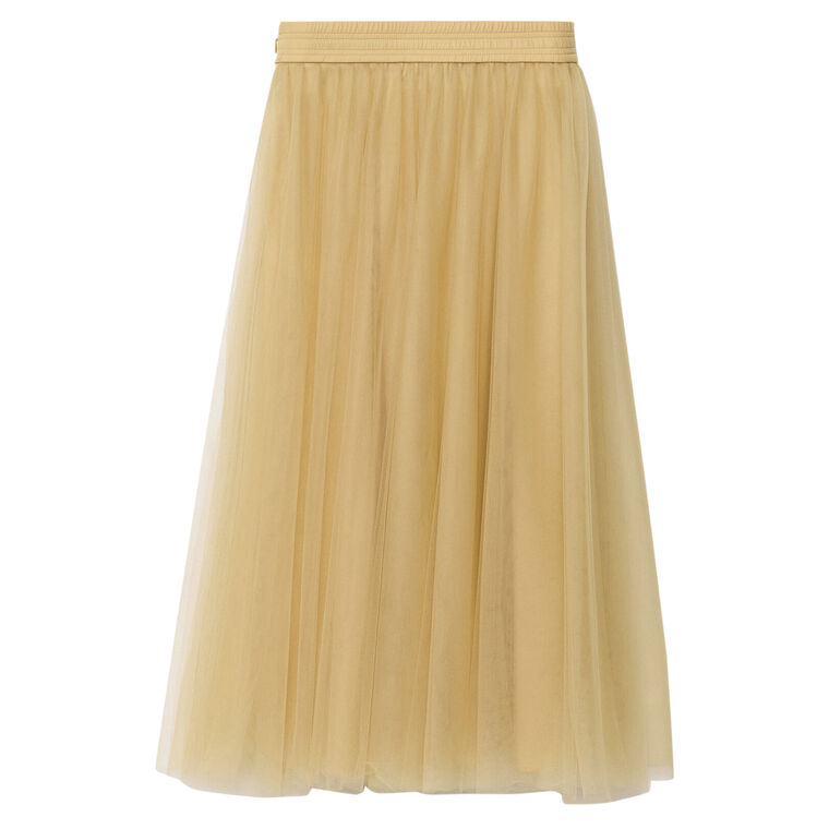 Tulle Midi Skirt image number null