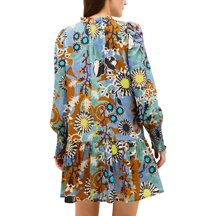 Irena Long Sleeve Mini Dress image number null