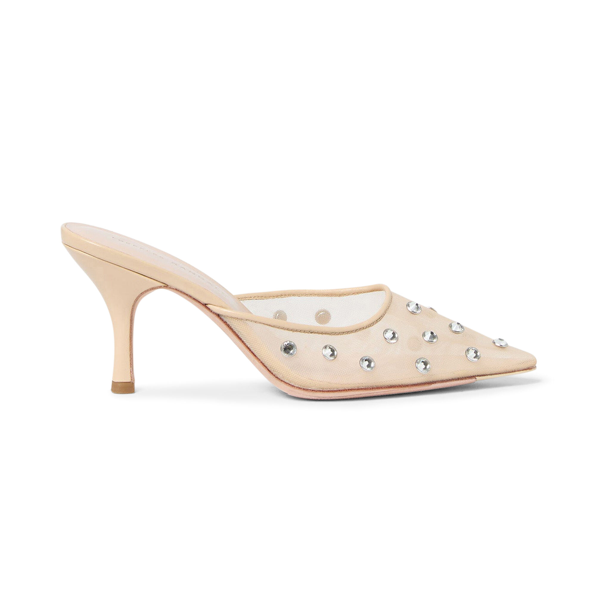 Paloma Mesh Mid Heel Mule