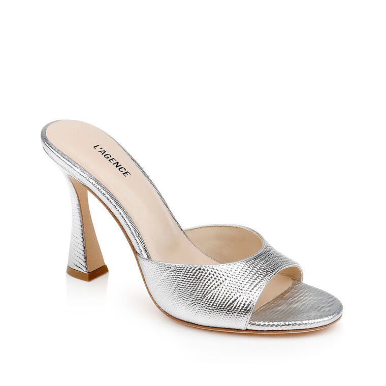 Avery Leather Open-Toe Mule image number null