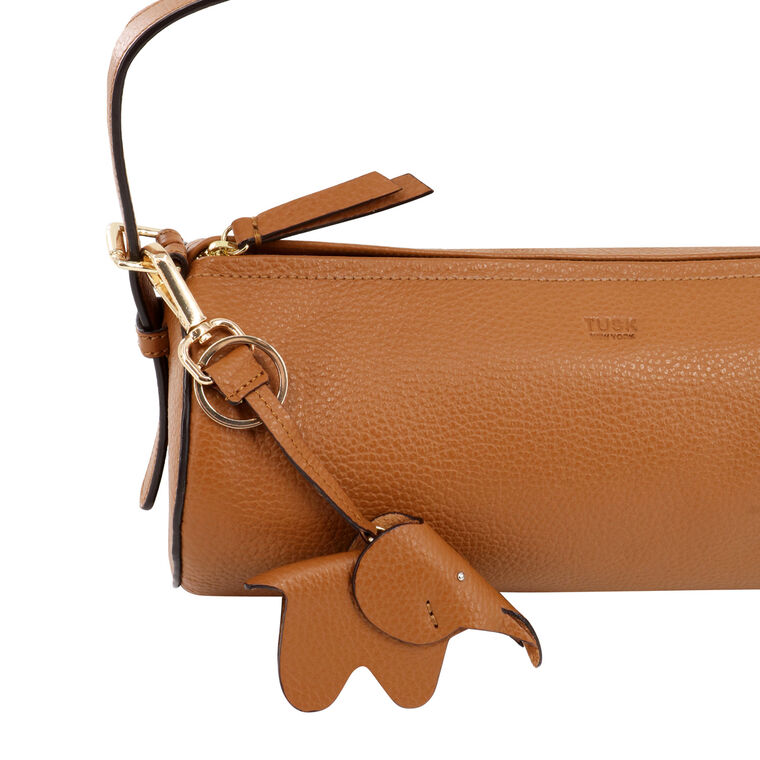 Amoli Barrel Bag With Elephant Charm image number null