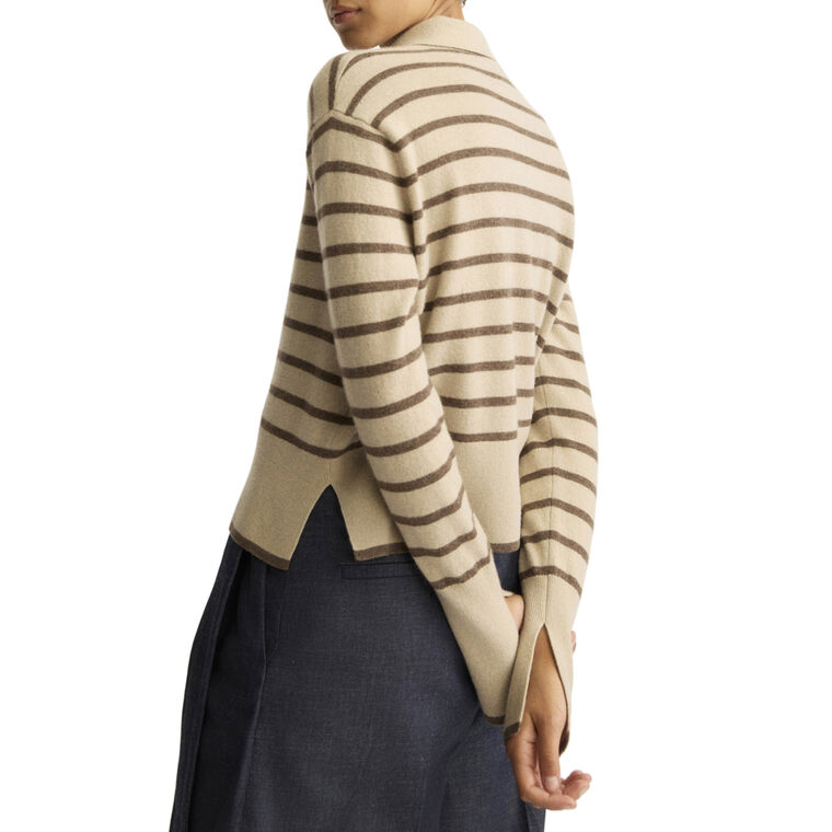 Broome Striped Polo image number null