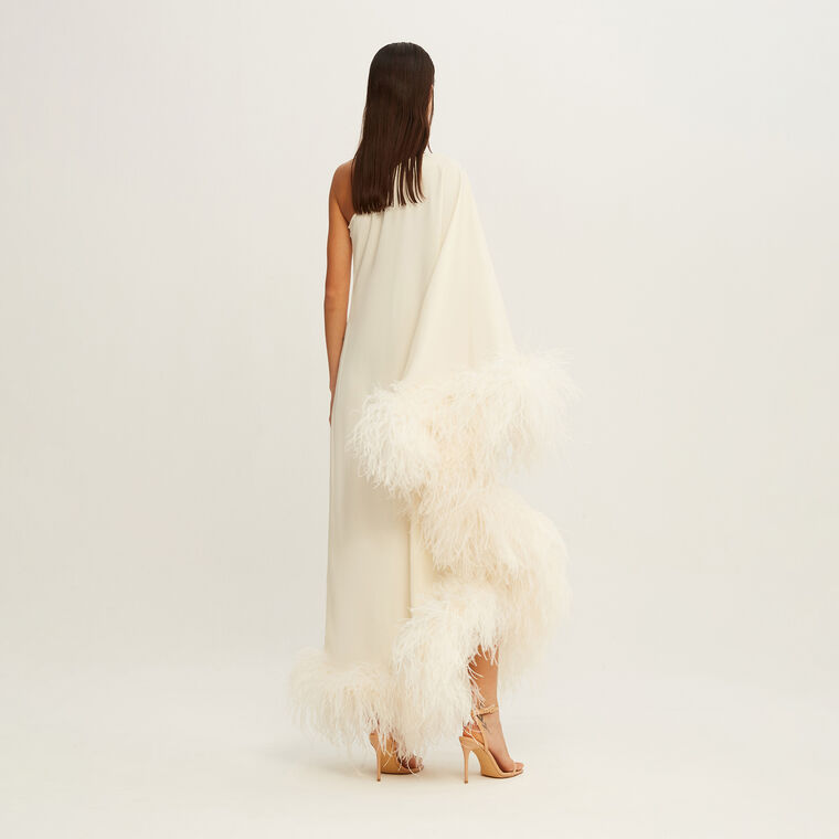 Feathered Ubud Dress image number null