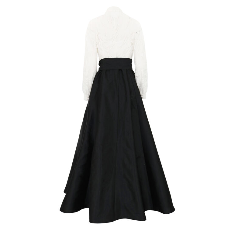 Taffeta Shirt Waist Gown image number null
