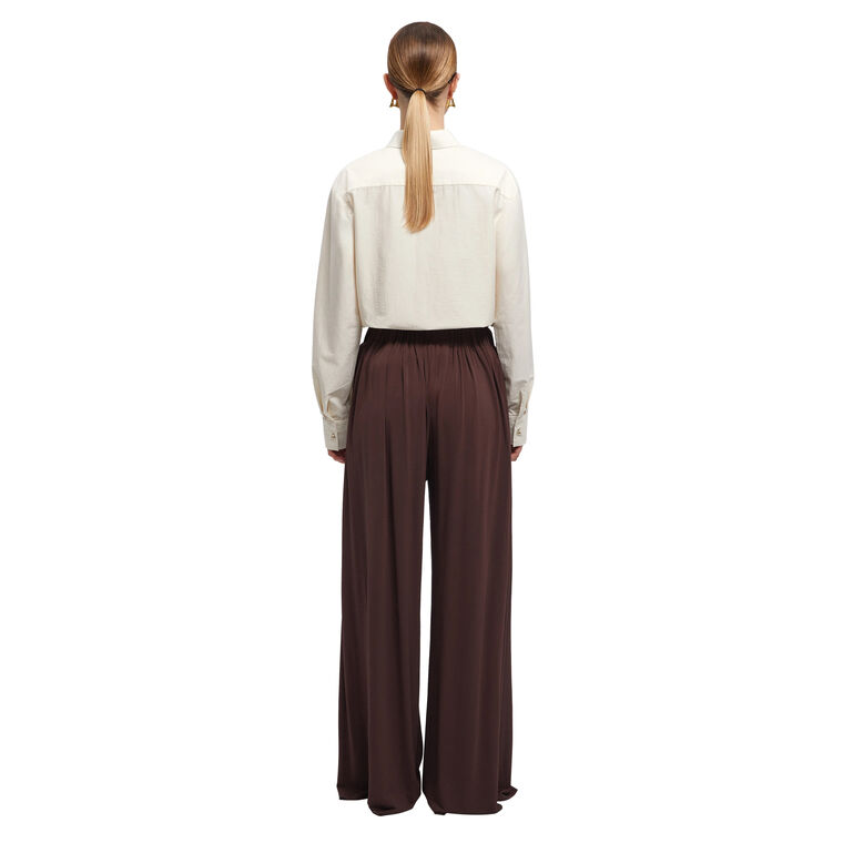 Malawi Wide-Leg Jersey Pant image number null