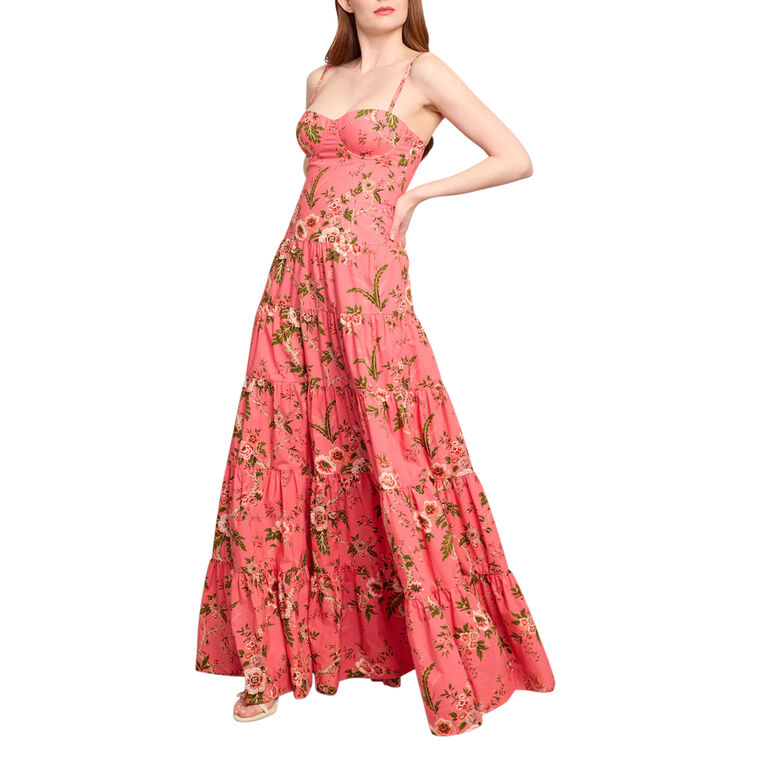 Ashton Sleeveless Bustier Maxi Dress image number null