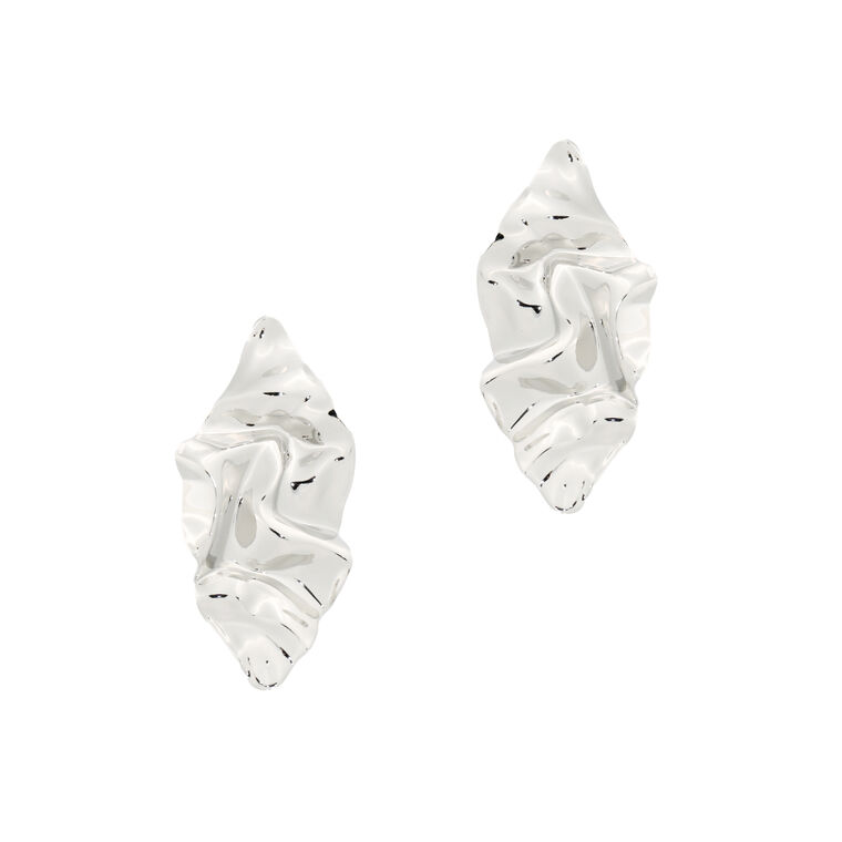 Crumpled Large Post Earrings image number null