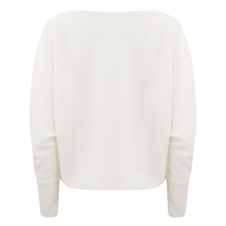 Yangon Boat Neck Sweater image number null