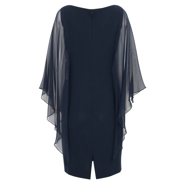 Chiffon Sleeve Butterfly Dress image number null