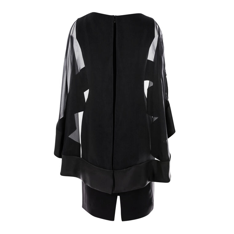 Overlay Cocktail Dress image number null