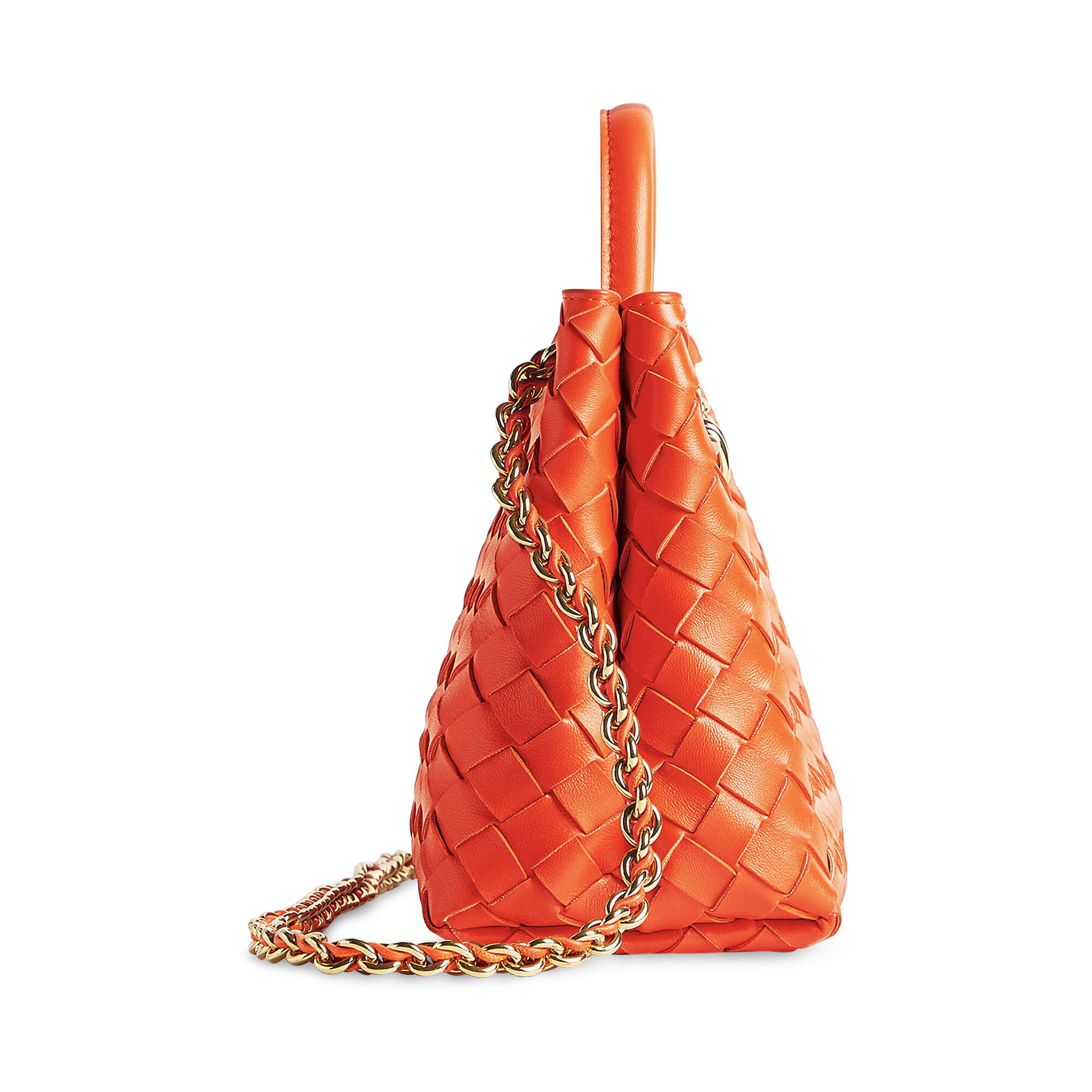 Small Andiamo With Chain Top Handle Bag