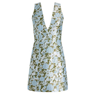 Tatum Deep V-Neck Sleeveless Mini Dress