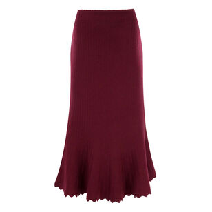 Mie Cotton Knit Skirt