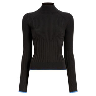 Daniella Long Sleeve Sweater In Souffle Knit