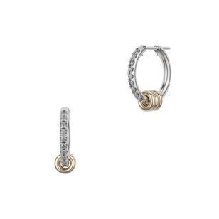 Ara SG Gris Pave Earrings