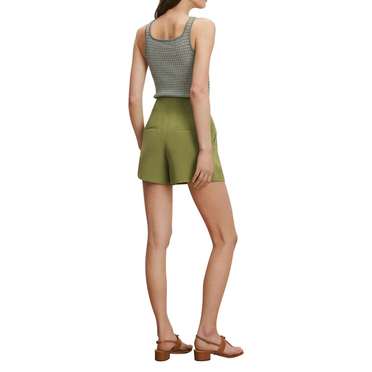 Sandra Square Neck Knit Tank image number null