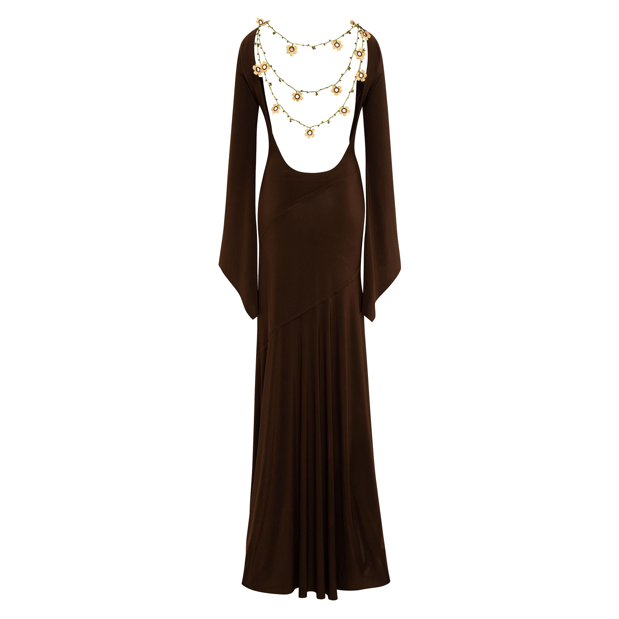 dress 55731 Mole organdie - Boho-Chic Clothing